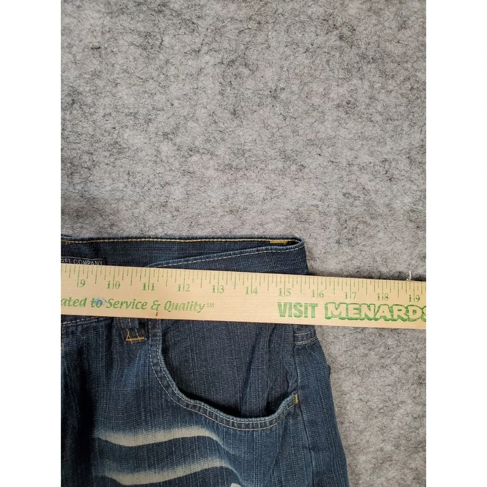 Vintage FUBU Jeans Mens Size 32x34 Blue Denim Skater Y2K Baggy Streetwear